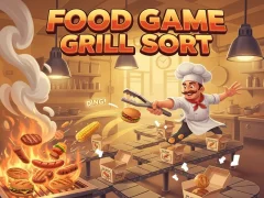 खेल Food Game Grill Sort ऑनलाइन