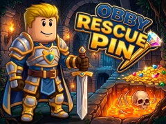 खेल Obby Rescue Pin ऑनलाइन