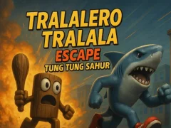 खेल Tralalero Tralala escape Tung Tung Sahur ऑनलाइन