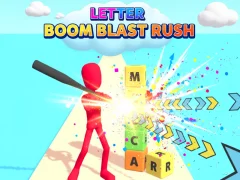 खेल Letter Boom Blast Rush ऑनलाइन