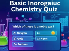 खेल Basic Inorganic Chemistry Quiz ऑनलाइन