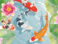 खेल Koi Fish Pond ऑनलाइन