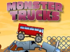 खेल Monster Trucks Challenge ऑनलाइन