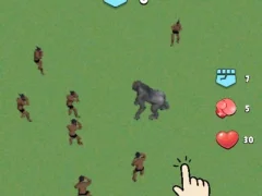 खेल Men Vs Gorilla ऑनलाइन