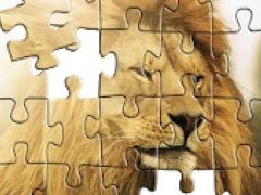 खेल Lion King Jigsaw Puzzle ऑनलाइन