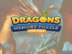 खेल Dragons Memory Puzzle For Kids ऑनलाइन