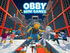 खेल Obby Mini Games ऑनलाइन