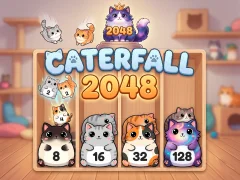 खेल Caterfall 2048 ऑनलाइन