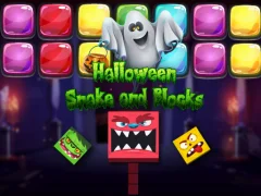 खेल Halloween Snake and Blocks ऑनलाइन