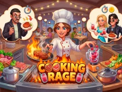 खेल Cooking Rage ऑनलाइन