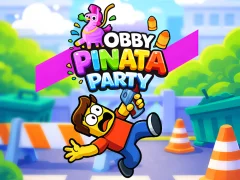 खेल Obby Pinata Party ऑनलाइन