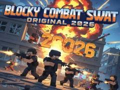खेल Blocky Combat Swat Original 2026 ऑनलाइन