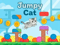 खेल Jumpy Cat ऑनलाइन