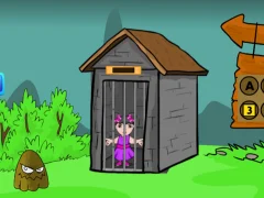 खेल Purple Beauty Girl Rescue ऑनलाइन
