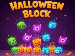 खेल Halloween Block ऑनलाइन