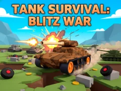 खेल Tank Survival: Blitz War ऑनलाइन