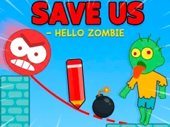 खेल Save Us - Hello Zombie ऑनलाइन