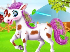 खेल Baby Taylor Cute Pony Care ऑनलाइन