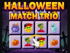 खेल Halloween Match Trio ऑनलाइन