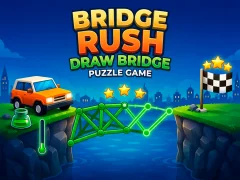 खेल Bridge Rush - Draw Bridge Puzzle Game ऑनलाइन
