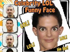 खेल Celebrity LOL Funny Face ऑनलाइन