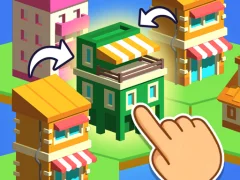 खेल Crafty Town Merge City ऑनलाइन