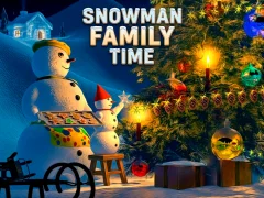 खेल Snowman Family Time ऑनलाइन