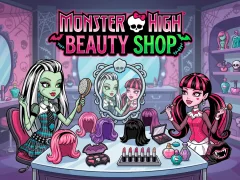 खेल Monster High Beauty Shop ऑनलाइन