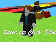 खेल Speed per Click: Obby ऑनलाइन