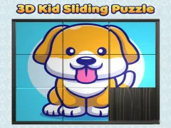 खेल 3D Kid Sliding Puzzle ऑनलाइन