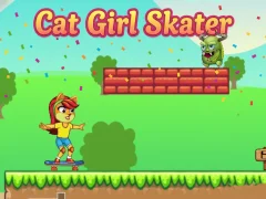 खेल Cat Girl Skater ऑनलाइन