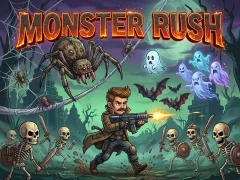 खेल Monster Rush ऑनलाइन