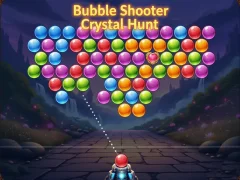 खेल Bubble Shooter Crystal Hunt ऑनलाइन