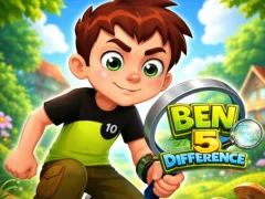 खेल Ben 5 Difference ऑनलाइन