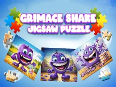 खेल Grimace Shake Jigsaw Puzzle ऑनलाइन