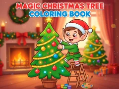 खेल Magic Christmas Tree Coloring Book ऑनलाइन