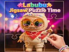 खेल Labubu Jigsaw Puzzle Time ऑनलाइन