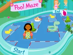 खेल Kelly Club: Pool Maze ऑनलाइन