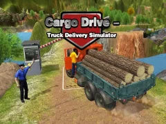 खेल Cargo drive - Truck Delivery Simulator ऑनलाइन