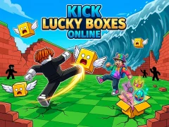 खेल Kick Lucky Boxes Online ऑनलाइन