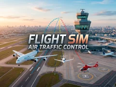 खेल Flight Sim Air Traffic control ऑनलाइन