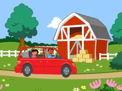खेल Dora The explorer Dora's Ride-Along Animal Photo Adventure ऑनलाइन