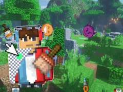 खेल Draw a skin for Mineblock with physics ऑनलाइन