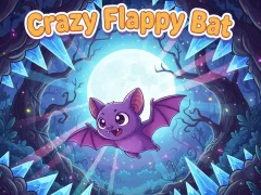 खेल Crazy Flappy Bat ऑनलाइन