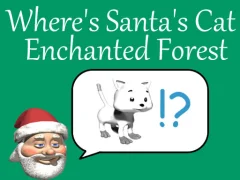 खेल Where's Santa's Cat-Enchanted Forest ऑनलाइन