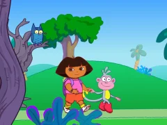 खेल Dora the Explorer: Spooky Forest ऑनलाइन