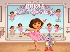खेल Dora's Ballet Adventures ऑनलाइन