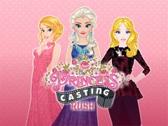 खेल Princesses Casting Rush ऑनलाइन