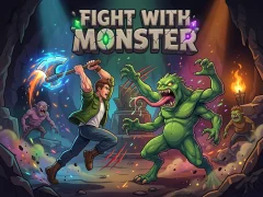 खेल Fight With Monster ऑनलाइन