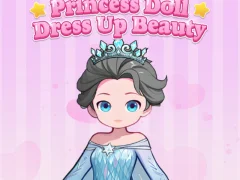 खेल Princess Doll Dress Up Beauty ऑनलाइन